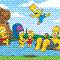  gioco flash Puzzle Simpson gratis