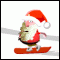  gioco flash Santa Snowboard gratis
